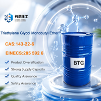 Endüstriyel Sınıf BTG/TGBE Butil Trikarbitol/Trietenil Glikol Butil Eter CAS 143-22-6 Yüksek Kaynama Noktalı Sıvı Solvent %99