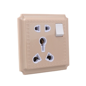 Thông Minh 5 pin gốm tường chuyển đổi ổ cắm <span class=keywords><strong>15A</strong></span> đa cắm ổ cắm và thiết bị chuyển mạch Phụ kiện điện - Product Image 5