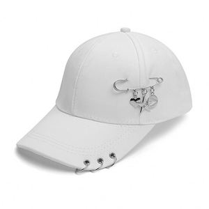 New Fashion Adjustable Size for Outdoor Iron Ring With <b>Pin</b> Decorated Baseball <b>Hat</b> for Men and Women - Product Image 5