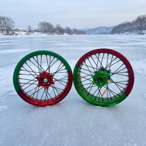 Roues de moto <span class=keywords><strong>Supermotard</strong></span> personnalisées en alliage d'aluminium pour Dirt Bike KX <span class=keywords><strong>250</strong></span> 450, jantes de course 17 pouces - Product Image 3