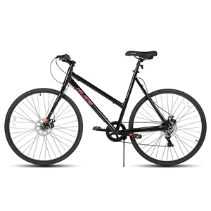 JOYKIE HILAND 700c 7 hız alüminyum alaşımlı çerçeve şehir bisikleti ile disk fren erkekler kadınlar için kentsel şehir bisiklet - Product Image 4