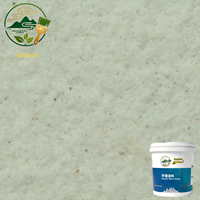 Peinture extérieure à base d'eau effet pierre naturelle, résistante aux UV, effet granit, revêtement liquide en spray mat pour 20L, fourniture d'usine, personnalisable