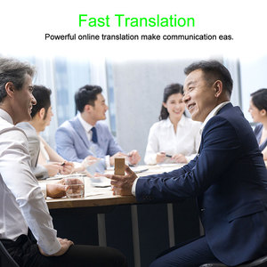 Bluetooth traductor de voz 40 idiomas en tiempo real de la máquina traducir inteligente intérprete instantánea ai traductor - Product Image 4