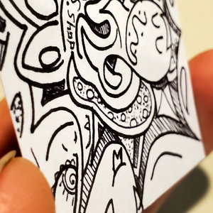 งานศิลปะการตกแต่งบ้านที่แปลกใหม่และสร้างสรรค์ภาพวาด7.15.2025การ์ตูนของ IW - Product Image 2