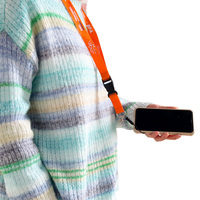 Correa Universal de Alta Calidad para Teléfono Celular con Clip Desprendible, para Cable de Carga
