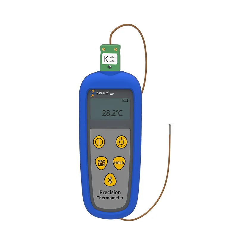 Direkt verkauf von industriellen hand gehaltenen digitalen Einkanal-Thermo element thermometern vom Typ K Präzise Temperatur prüfung