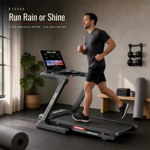 <span class=keywords><strong>Tapis</strong></span> <span class=keywords><strong>de</strong></span> course automatique haut <span class=keywords><strong>de</strong></span> gamme 2026 avec moteur électrique sans balais 2,5 CV pour entraînement <span class=keywords><strong>de</strong></span> fitness à domicile - Product Image 1