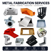 Fabrication sur mesure de tôles métalliques, service de découpe laser en aluminium, pièces en acier inoxydable pliées et estampées