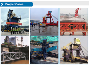 New Bomei cổng sà Lan tàu di động loader liên tục vành đai băng tải cho nhà máy sản xuất quặng than khô số lượng lớn xử lý hàng hóa - Product Image 6