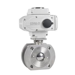 วาล์วควบคุม COVNA DN40 ขนาด 1.5 นิ้ว 24V DC แบบเวเฟอร์ ยี่ห้ออิตาลี ชนิดหน้าแปลน ผลิตจากสแตนเลส 304 วาล์วบอลแบบมอเตอร์ - Product Image 2
