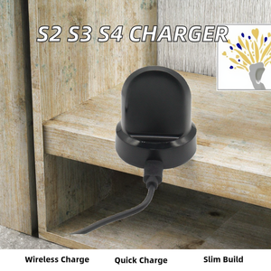 Base de charge magnétique séparée pour <span class=keywords><strong>Samsung</strong></span> Gear/S/R Series, <span class=keywords><strong>S2</strong></span> S3 S4, puissance de sortie 5W avec QC3.0 et protection OTP - Product Image 2