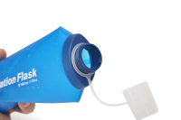 Gourde souple de course à pied 500 ml en TPU, pliable, anti-fuite, pour trail, marathon, cyclisme, randonnée, sports de plein air