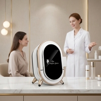 Analizador de Piel Inteligente con IA Multilingüe Personalizado de Fábrica Profesional con Simulación de Envejecimiento para Salón de Belleza y Uso Doméstico