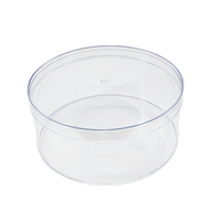 Boîte d'emballage de cuisson pour dessert Récipient en plastique dôme transparent de taille personnalisée