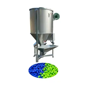 Automatic plastic vertical mixer machine industrial plastic granules color mixer for injection molding material mixer machine