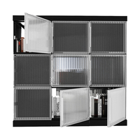 Chef de file Meubles de bureau mobiles classeurs casiers de rangement assemblés serrure électronique casier métallique intelligent
