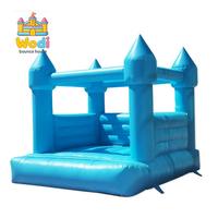 Château Gonflable de Location pour Fêtes, PVC 18oz 0.55mm Écologique, 4x4m, Résistant aux Déchirures, pour Usage Commercial et Amusant, Garantie 3 Ans