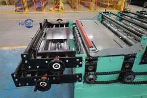 מכונת עיצוב גלילים לייצור יריעות קירוי דו-שכבתיות, מצופות, מגולוונות, מסוג IBR PBR RIB AG Panel R Ranel, בצורת רעפים מדורגים. - Product Image 6