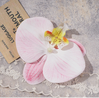Orchidée Phalaenopsis en soie moulée par injection, grande fleur décorative pour arrangements de toile de fond de mariage et boîte cadeau