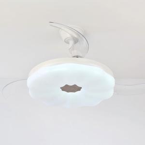 Ventilateur de plafond traditionnel à moteur DC avec télécommande, éclairage LED, panneau PC invisible et 3 pales pour hôtels - Fournisseur de ventilateurs de plafond - Product Image 5
