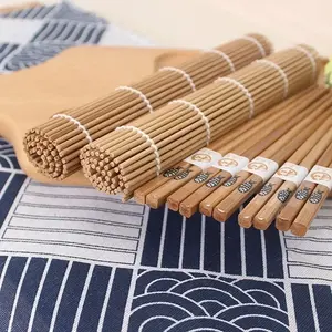 9Pcs DIY Cuisine <span class=keywords><strong>Sushi</strong></span> Maker Set Bambou <span class=keywords><strong>Sushi</strong></span> Faire Kit d'outils pour <span class=keywords><strong>Sushi</strong></span> Riz Rouleau Moule Rouleau Baguettes Cuisson Outils Set - Product Image 4