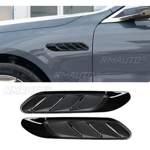 For i5 <b>Car</b> Wind Knife Outlet Intake <b>Decoration</b> <b>Accessories</b> For BMW 5 Series i5 2024-2025 Bumper Splitter Cover Modification - Product Image 2