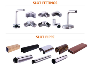 प्रीमियम राउंड स्टेनलेस स्टील हैंडरेल पाइप के साथ प्रीमियम राउंड स्टेनलेस स्टील हैंडरेल पाइप फिटिंग - Product Image 3