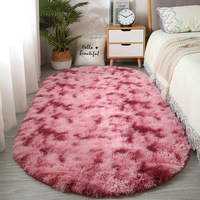 Tapis moelleux blanc de style nordique, tapis carré doux, tapis shaggy, tapis luxueux, tapis antidérapant, décoration d'intérieur, tapis de salon