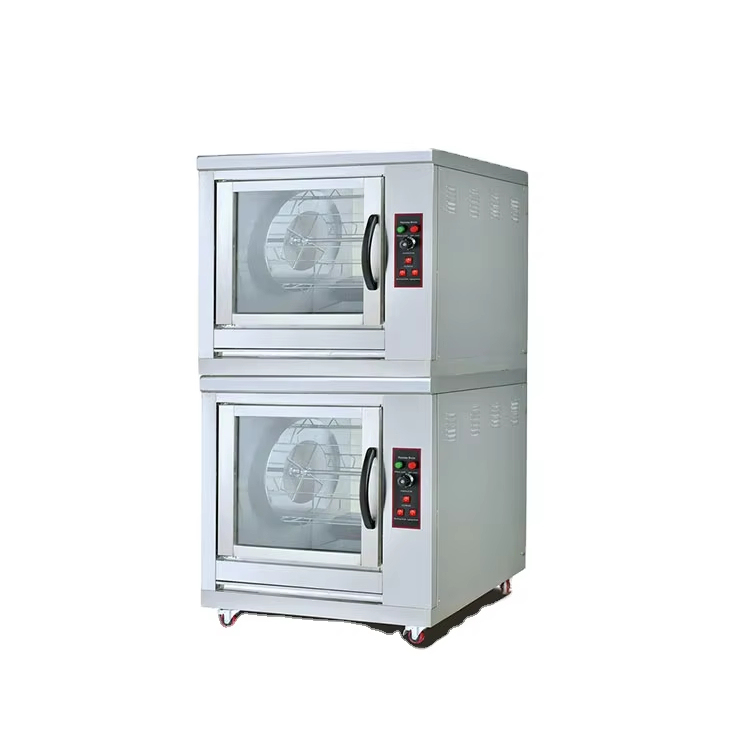 Double Layer Rotate Chicken Rotisserie Oven