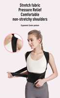 Ceinture de maintien ajustable pour femmes, correcteur de posture, soutien lombaire pour le dos, pour le sport et la posture