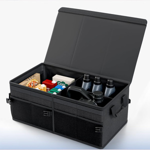 Nhà Sản Xuất Ban Đầu Có Thể Gập Lại Xe Boot <span class=keywords><strong>Organizer</strong></span> Cao Cấp Thân Tổ Chức Cho Xe Với Nắp - Product Image 3