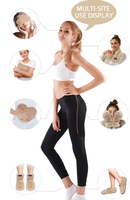 Gants chauffants en fausse fourrure pour soulager l'arthrite et la douleur aux doigts