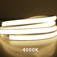 Tira de Luz LED COB de 100m 220V Sin Controlador Impermeable para Exteriores Tira de Luz LED Flexible para Decoración de Jardín