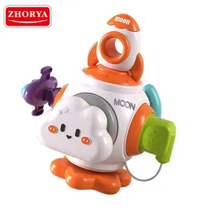 Zhorya Montessori Nieuw Speelgoed 2024 Basisvaardigheden Activiteit Drukke Board Fidget Kubus Baby Speelgoed 6 Tot 12 Maanden