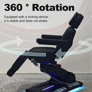 Meilleures ventes Lit de luxe pour les cils et lit de soin du visage pour salon de beauté Lits de massage portables et réglables en hauteur pour <span class=keywords><strong>spa</strong></span> et clinique - Product Image 2