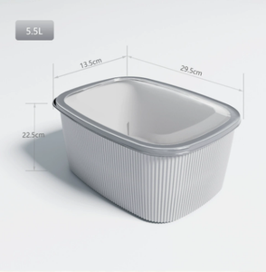 <span class=keywords><strong>Boîte</strong></span> de conservation alimentaire en <span class=keywords><strong>plastique</strong></span> <span class=keywords><strong>avec</strong></span> <span class=keywords><strong>couvercle</strong></span>, <span class=keywords><strong>boîte</strong></span> de <span class=keywords><strong>rangement</strong></span> pour légumes et gâteaux pour réfrigérateur - Product Image 6