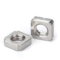 Écrous carrés galvanisés M5-M10 en gros du fabricant – Fixations carrées industrielles fiables