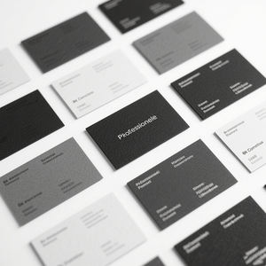 Cartões de Visita Personalizados de Cartolina com Impressão Offset, Borda Metalizada e Encadernação Perfeita para Uso Comercial - Product Image 2