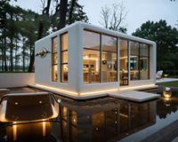Cinéma KTV mobile modulaire de luxe en acier, détachable, pour hôtel et extérieur, avec système intelligent et design écologique - Vente en gros usine