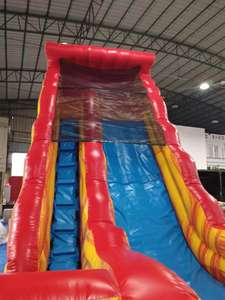 Glissière gonflable géante d'air et d'eau de château plein d'entrain de saut de grande lune commerciale pour la publicité et le divertissement - Product Image 2