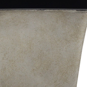 HMS 7 \ "vaso per fioriera da esterno per interni in plastica riciclata di grandi dimensioni per il soggiorno da pranzo, per uso contemporaneo - Product Image 3