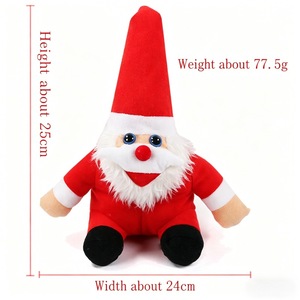 Ropa Navideña 3D para Mascotas con Diseño <span class=keywords><strong>de</strong></span> Santa Claus, Divertida y Ajustable, para Perros y Gatos, OEM ODM - Product Image 6