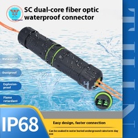 Adaptateur LC Duplex à Fibre Optique Extérieur Anti-Explosion Diwei SC-APC, Étanche IP68, avec Garantie d'un An