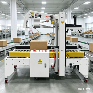 Machine de scellage automatique de boîtes, scelleuse de cartons à charge lourde pour les petites boîtes de produits chimiques industriels - Product Image 6