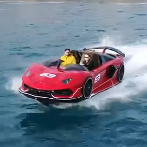 Motoscafo di Lusso Smart Supercar in Fibra di Vetro Moto d'Acqua con Motore a 4 Tempi Popolare Attrezzatura per Sport Acquatici in Vendita - Product Image 1