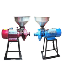 Moulin multifonctionnel entièrement automatique à double usage Humide et sec Moulin à farine de lait de soja et de riz à base de plantes chinoises et de grains entiers