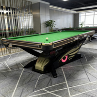 Table de billard de luxe professionnelle pour tournoi, vente en gros pour clubs