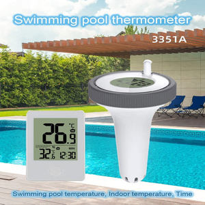 NOUVEAU Thermomètre de <span class=keywords><strong>piscine</strong></span> sans fil étanche 3 canaux Digital Remote Temperature Humidity Monitor Plastic OEM - Product Image 4