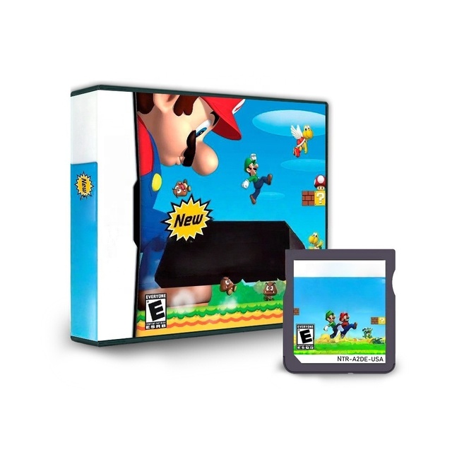 New for Super for Mario Bros DS Game Card Multi Video Game with Box Game Carteidges for 3DS NDSI NDSL NDS Console USA Version