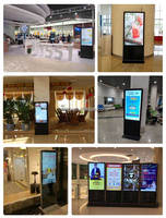 Affichage numérique LCD Totem BENSHI à haute luminosité pour intérieur, écran tactile de 55, 65, 75 pouces, affichage numérique publicitaire sur pied pour extérieur
